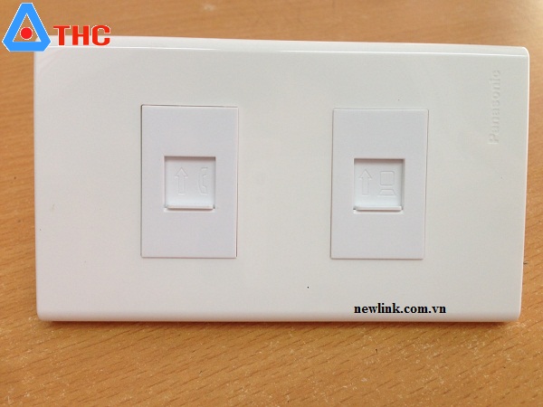 Bộ wallplate lắp nhân thoại, mạng 